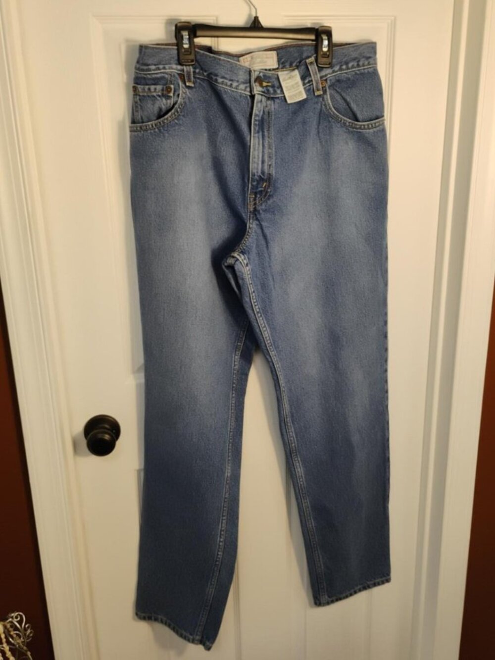 Levi Strauss Signature Relaxed Fit Jeans 16 Long 100% Cotton
